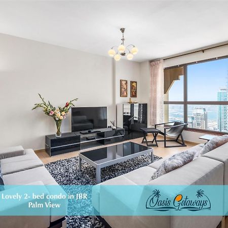 Lovely 2-Bed Condo In Jbr - 5 Mins From Beach - Palm View! Dubai Ngoại thất bức ảnh